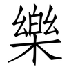 樂: Fangsongti 樂: Fangsongti
