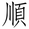 順: Fangsongti 順: Fangsongti