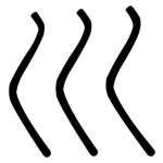 巛: Regelschrift (mit dem Füllfederhalter)