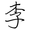 李: Regelschrift (mit dem Füllfederhalter)