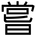 嘗: Grotesk