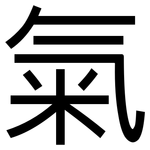 氣: Grotesk