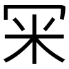 冞: Grotesk