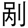 剐: Grotesk
