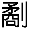 劀: Grotesk