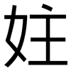 妵: Grotesk