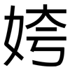 姱: Grotesk