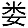 娄: Grotesk