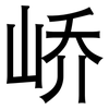 峤: Grotesk