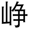 峥: Grotesk