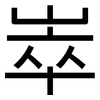 崒: Grotesk