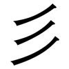 彡: Grotesk