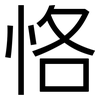 恪: Grotesk