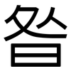 昝: Grotesk