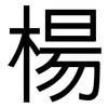 楊: Grotesk