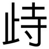 歭: Grotesk
