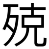 殑: Grotesk