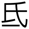 氐: Grotesk