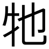 牠: Grotesk