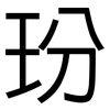 玢: Grotesk
