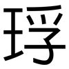 琈: Grotesk