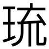 琉: Grotesk 琉: Grotesk