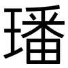 璠: Grotesk