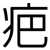 疤: Grotesk