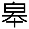 皋: Grotesk