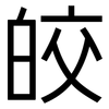 皎: Grotesk