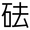 砝: Grotesk
