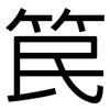 笢: Grotesk