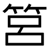 筥: Grotesk