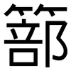 篰: Grotesk