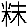 粖: Grotesk
