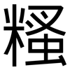 糔: Grotesk