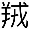 羢: Grotesk