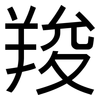羧: Grotesk