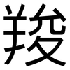 羧: Grotesk