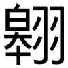 翱: Grotesk