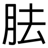 胠: Grotesk