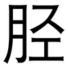 胫: Grotesk