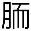 胹: Grotesk