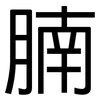 腩: Grotesk
