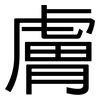 膚: Grotesk