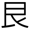 艮: Grotesk
