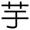芋: Grotesk