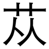 苁: Grotesk