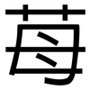 苺: Grotesk