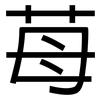 苺: Grotesk